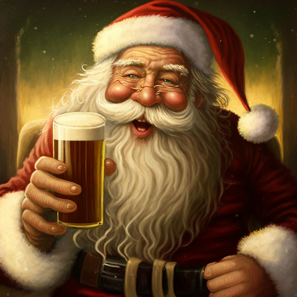 ProfSherlock_Santa_drinking_a_beer_and_celebrating_with_a_silly_0514a197-4d26-4a1b-b5ae-8e8e7f1377fb.png